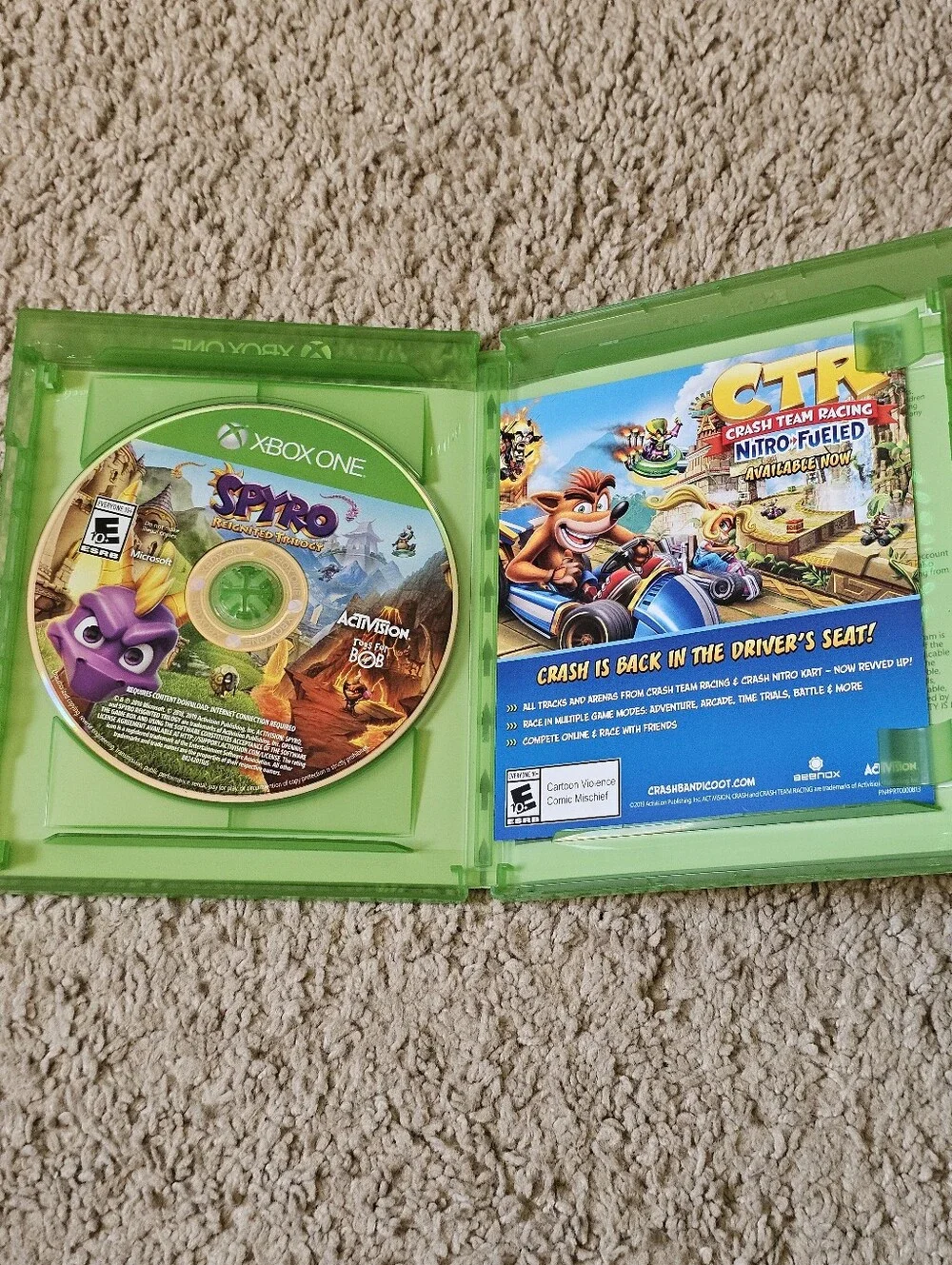 Spyro Reignited Trilogy - Microsoft Xbox One & Xbox Series S / X – Complete